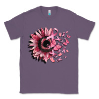 Lavender cancer sunflower Classic Tee - CowGirlArtShop