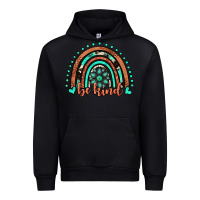 Black be kind western turquoise rainbow Urban Hoodie - JahusDesignShop