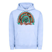 Pigment Grape Ice be kind western turquoise rainbow Urban Hoodie - JahusDesignShop
