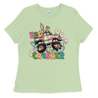 Matcha Egg crusher monster truck Ladies Tee - CowGirlArtShop