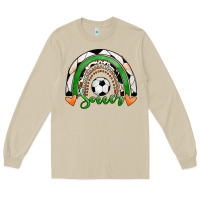 Mushroom Soccer Rainbow Long Sleeve Tee - RanaPortraitStore