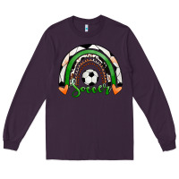 Plum Soccer Rainbow Long Sleeve Tee - RanaPortraitStore
