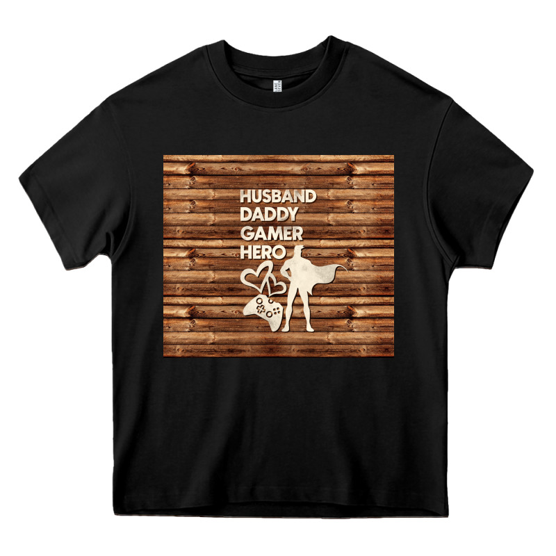 Husband Daddy Gamer Hero Heavy Core Tee by TumblerDesignByShophia | Teevron