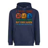 Navy i tell dad jokes periodically but only when i'm in Heavyweight Hoodie - JahusDesignShop