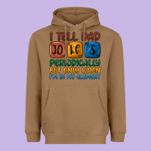 I Tell Dad Jokes Periodically But Only When I'm In Heavyweight Hoodie Designed By Jahusdesignshop