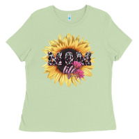 Matcha Mom life sunflower mother's day Ladies Tee - HowdyJamesFarm