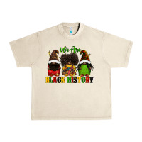 Sandshell We are black history Urban Heavy Tee - FaDigitalArtStudio