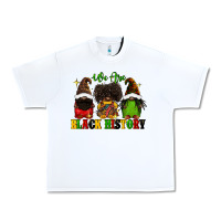 White We are black history Urban Heavy Tee - FaDigitalArtStudio