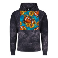 Cloud Black american football with leopard Vintage Hoodie - BundleAndBundleShop