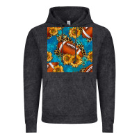 Vintage Black american football with leopard Vintage Hoodie - BundleAndBundleShop