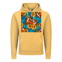 Vintage Mustard american football with leopard Vintage Hoodie - BundleAndBundleShop