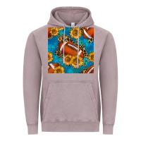 Vintage Zinc american football with leopard Vintage Hoodie - BundleAndBundleShop