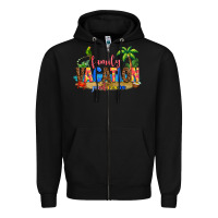 Black Punta Cana family vacation Zipper Hoodie - AdoDesignShop