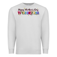 Dove Grey happy mother's to the best mom Premium Sweatshirt - JahusDesignShop