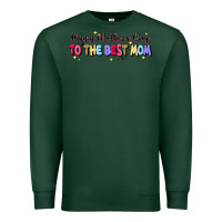 Sports Green happy mother's to the best mom Premium Sweatshirt - JahusDesignShop