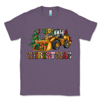 Lavender i dig christmas bulldozer Classic Tee - CowGirlArtShop