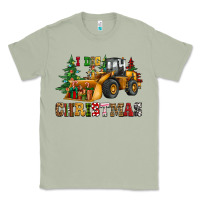 Matcha i dig christmas bulldozer Classic Tee - CowGirlArtShop