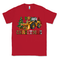 Red i dig christmas bulldozer Classic Tee - CowGirlArtShop