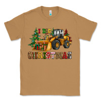 Toasted Coconut i dig christmas bulldozer Classic Tee - CowGirlArtShop