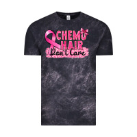 Cloud Black Breast Cancer Chemo hair don't care Vintage Tee - FaDigitalArtStudio