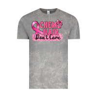 Cloud Rock Breast Cancer Chemo hair don't care Vintage Tee - FaDigitalArtStudio