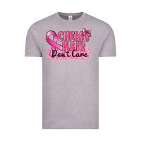 Vintage Zinc Breast Cancer Chemo hair don't care Vintage Tee - FaDigitalArtStudio