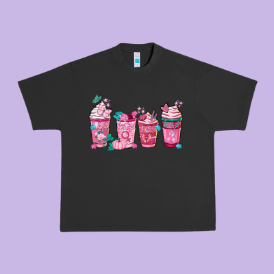 Breast Cancer Coffee Cups Urban Heavy Tee Designed By Fadigitalartstudio