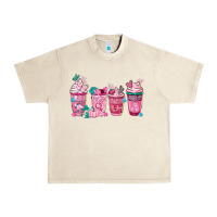 Sandshell Breast Cancer Coffee Cups Urban Heavy Tee - FaDigitalArtStudio