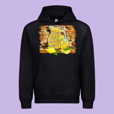 Life Is Short Make It Sweet Urban Hoodie Designed By Jahusdesignshop
