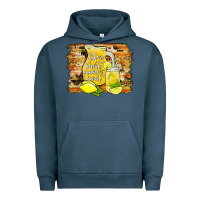 Pigment Midnight Navy life is short make it sweet Urban Hoodie - JahusDesignShop