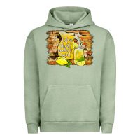 Pigment Oil Green life is short make it sweet Urban Hoodie - JahusDesignShop