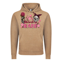 Vintage Coffee Valentine Babe Valentine's Day Skull Vintage Hoodie - FaDigitalArtStudio