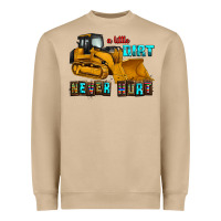 Mushroom a little dirt never hurt Heavyweight Sweatshirt - AdoDesignShop