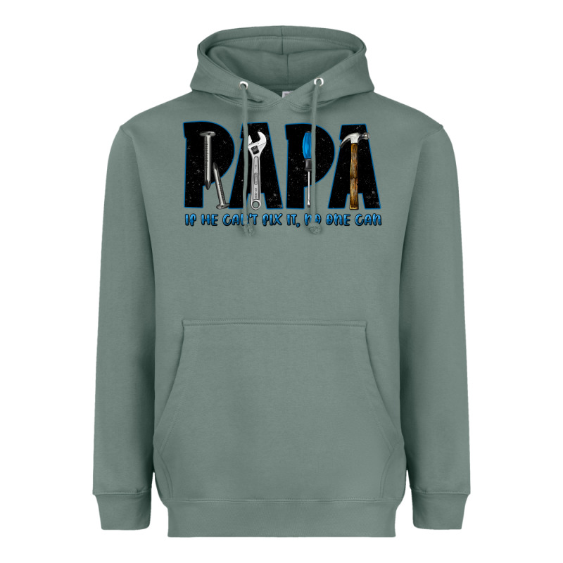 If He Can't Fix It No One Can Heavyweight Hoodie by JahusDesignShop | Teevron