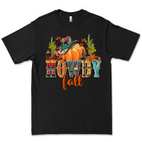 Black howdy fall Premium Tee - CowGirlArtShop