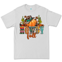 Dove Grey howdy fall Premium Tee - CowGirlArtShop