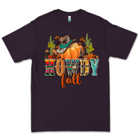 Plum howdy fall Premium Tee - CowGirlArtShop