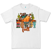 White howdy fall Premium Tee - CowGirlArtShop