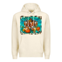 Tofu fall longhorn cows Premium Hoodie - RanaPortraitStore
