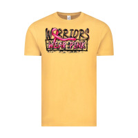 Vintage Mustard Warriors wear pink Vintage Tee - FaDigitalArtStudio