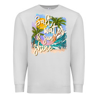 Dove Grey salt water sunshine Premium Sweatshirt - JahusDesignShop