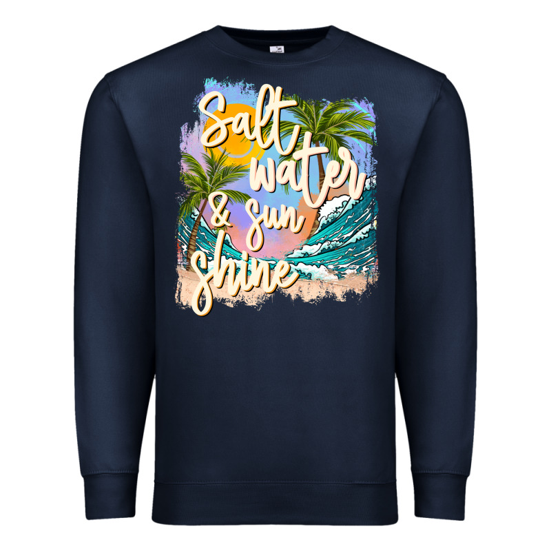 Salt Water Sunshine Premium Sweatshirt by JahusDesignShop | Teevron