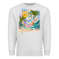 Oatmeal Heather salt water sunshine Premium Sweatshirt - JahusDesignShop