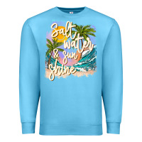 Ocean Blue salt water sunshine Premium Sweatshirt - JahusDesignShop