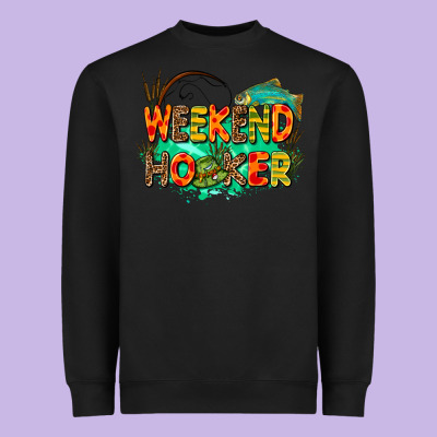Weekend Hooker Heavyweight Sweatshirt Designed By Adodesignshop
