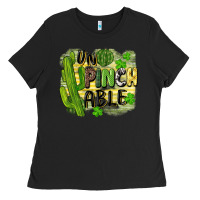 Black St. Patrick's Un pinch able Ladies Tee - CowGirlArtShop