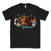 Black cozy season Classic Tee - CowGirlArtShop
