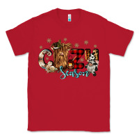 Red cozy season Classic Tee - CowGirlArtShop