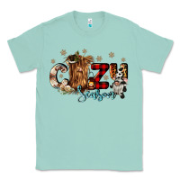Seafoam cozy season Classic Tee - CowGirlArtShop