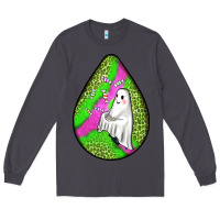 Smoke halloween ghost teardrop Long Sleeve Tee - BundleAndBundleShop